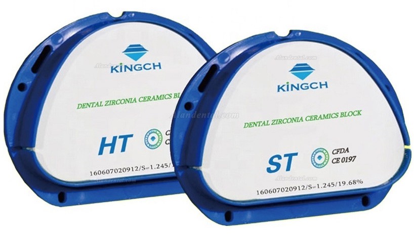 Kingch® Dental Lab ST/HT Zirconia Block for Amann Girrbach Cad/Cam System